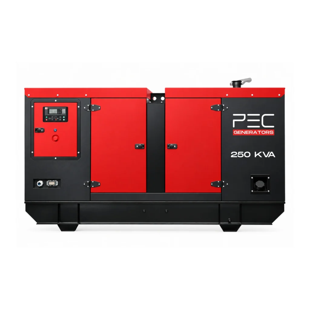Groupe électrogène insonorisé 250 kVA PEC Generators