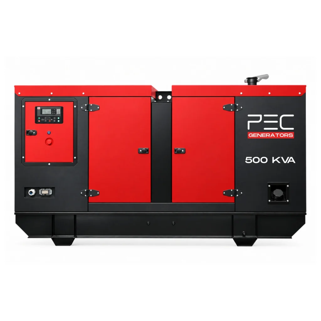 Groupe électrogène insonorisé 500 kVA PEC Generators